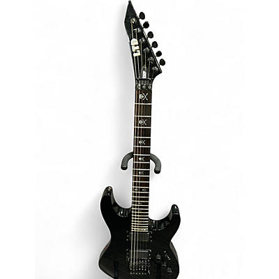 Used 2004 ESP KH202 Kirk Hammett Signature Black Solid Body Electric Guitar