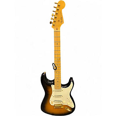 Used 2004 Fender 50th Anniversary American Stratocaster 2 Color Sunburst Solid Body Electric Guitar