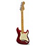 Used 2004 Fender 50th Anniversary American Stratocaster Cherry Red Solid Body Electric Guitar Cherry Red