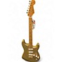 Used 2004 Fender 50th Anniversary Stratocater Aztec Gold Solid Body Electric Guitar Aztec Gold