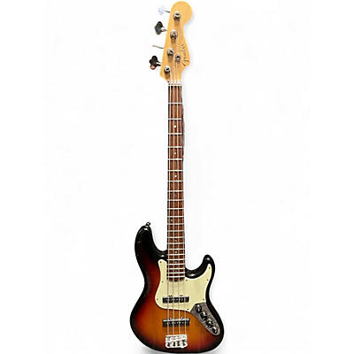 Used 2004 Fender AMERICAN JAZZ BASS 3 Color Sunburst Electric Bass Guitar