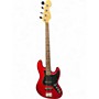 Used 2004 Fender American Series Jazz Bass Candy Apple Red Electric Bass Guitar Candy Apple Red