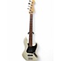 Used 2004 Fender American Standard Jazz Bass V Silver Electric Bass Guitar Silver