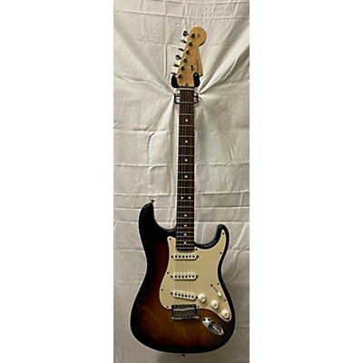 Fender Used 2004 Fender American Standard Stratocaster 3 Color Sunburst Solid Body Electric Guitar