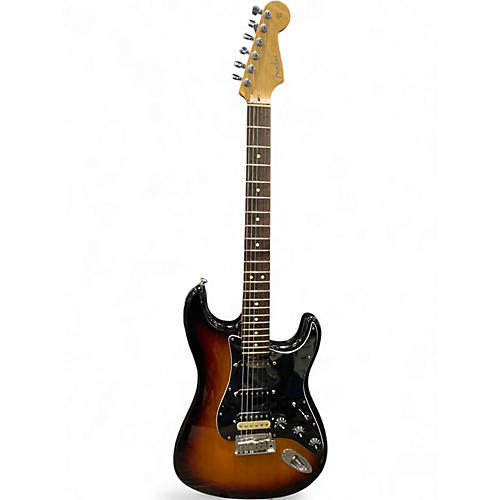 Used 2004 Fender American Standard Stratocaster HSS 3 Tone Sunburst Solid Body Electric Guitar 3 Tone Sunburst