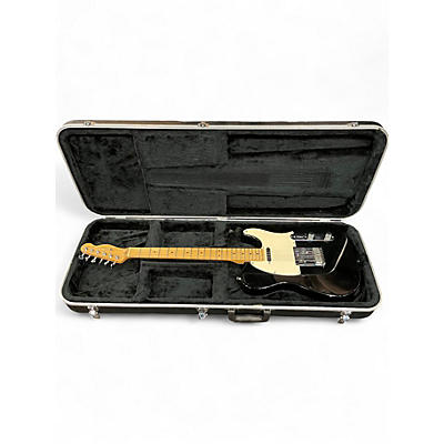 Used 2004 Fender American Standard Telecaster Black Solid Body Electric Guitar