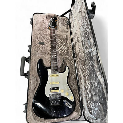 Used 2004 Fender American Ultra Luxe Stratocaster black Solid Body Electric Guitar