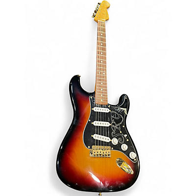 Used 2004 Fender Artist Series Stevie Ray Vaughan Stratocaster 3 Color Sunburst Solid Body Electric Guitar