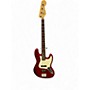Used 2004 Fender Highway One Jazz Bass Trans Red Electric Bass Guitar Trans Red
