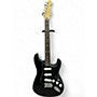 Used 2004 Fender Standard Stratocaster Black Solid Body Electric Guitar Black
