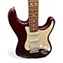 Used 2004 Fender Standard Stratocaster Oxblood Red Solid Body Electric Guitar Oxblood Red