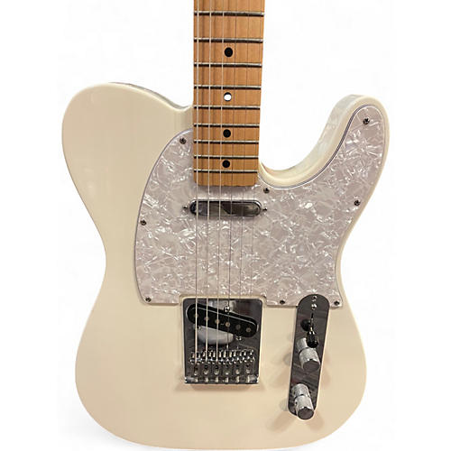 Used 2004 Fender Standard Telecaster Antique White Solid Body Electric Guitar Antique White