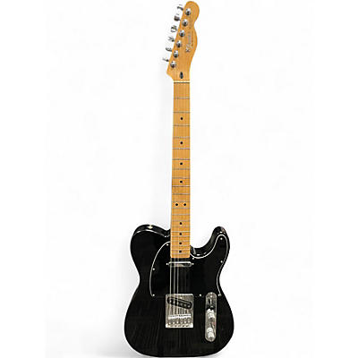 Used 2004 Fender Standard Telecaster Black Solid Body Electric Guitar