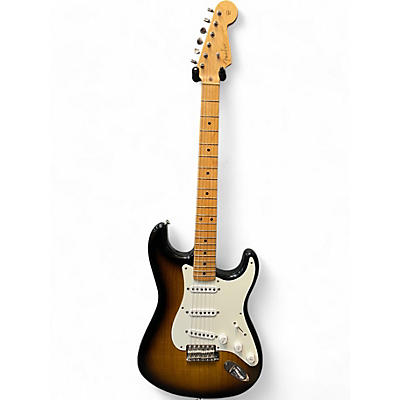 Used 2004 Fender masterbuilt relic stratocaster dennis galuszka 1954 reissue 2 Color Sunburst Solid Body Electric Guitar