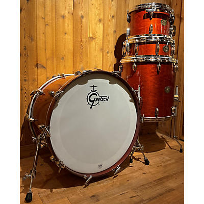 Gretsch Drums Used 2004 Gretsch Drums 4 piece DROP G BURNT ORANGE Drum Kit