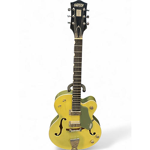 Used 2004 Gretsch Guitars G6118 Double Anniversary Smoke Green Hollow Body Electric Guitar Smoke Green