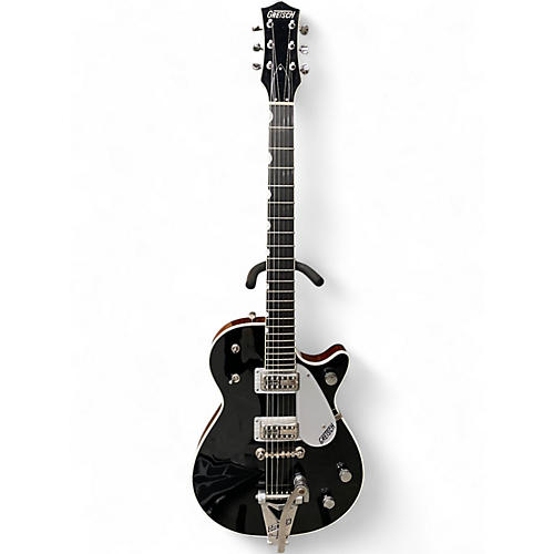 Used 2004 Gretsch Guitars G6128T Duo Jet BLACK Solid Body Electric Guitar BLACK