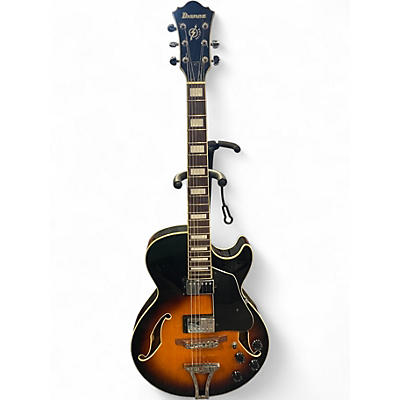 Used 2004 Ibanez AG75 Artcore 3 Tone Sunburst Hollow Body Electric Guitar