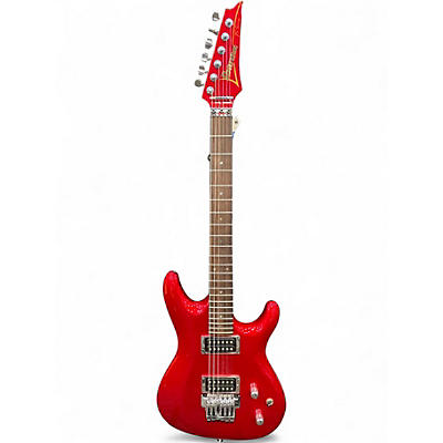 Used 2004 Ibanez JS1200 Joe Satriani Signature Red Solid Body Electric Guitar