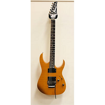 Ibanez Used 2004 Ibanez RG320 FLAME AMBER WAVES Solid Body Electric Guitar