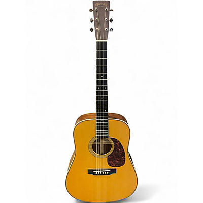 Used 2004 Martin D28 Marquis Natural Acoustic Guitar