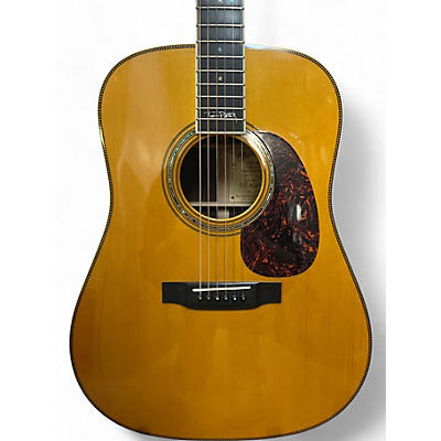 Used 2004 Martin HD40 Tom Petty Signature Limited edition of 274 Vintage Natural Acoustic Electric Guitar