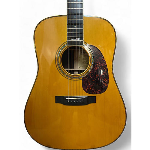 Martin Used 2004 Martin HD40 Tom Petty Signature Limited edition of 274 Vintage Natural Acoustic Electric Guitar Vintage Natural