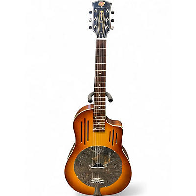 Used 2004 National Radio Tone Bendaway 2 Color Sunburst Acoustic Electric Guitar