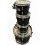 Used 2004 Pearl 3 Piece Export Black Drum Kit Black