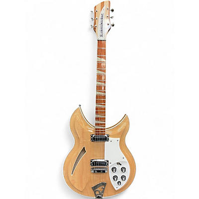 Used 2004 Rickenbacker 381V69 Natural Hollow Body Electric Guitar