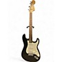 Used 2004 Squier Affinity Stratocaster Black Solid Body Electric Guitar Black