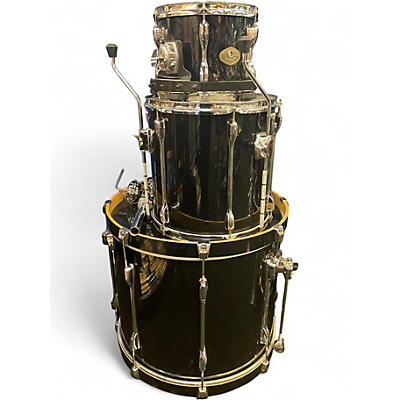 Used 2004 TAMA 4 Piece Rockstar Black Drum Kit