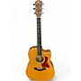 Used 2004 Taylor 410CE Natural Acoustic Electric Guitar Natural