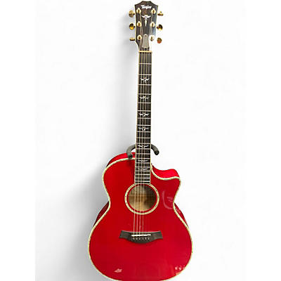 Used 2004 Taylor 614CE LTD ED RED Acoustic Electric Guitar