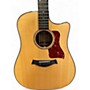 Used 2004 Taylor 710CE Natural Acoustic Electric Guitar Natural