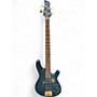 Used 2004 Yamaha TRB4 Satin Blue Electric Bass Guitar Satin Blue