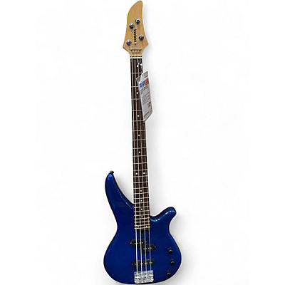 Used 2004 Yamaha TRBX174 Metallic Blue Electric Bass Guitar