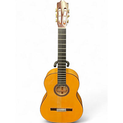 Used 2005 Cordoba Pro-F Natural Classical Acoustic Electric Guitar