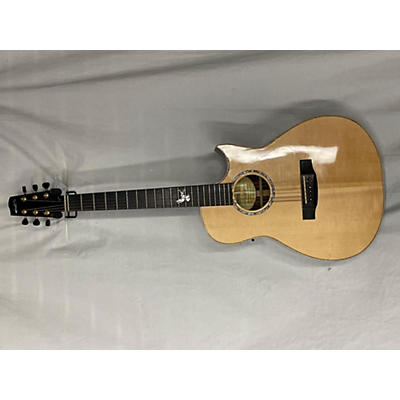Used 2005 Del Langejans RGC6 Natural Acoustic Electric Guitar