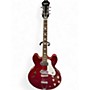 Used 2005 Epiphone Casino Wine Red Hollow Body Electric Guitar Wine Red