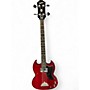 Used 2005 Epiphone EB0 SG Bass Cherry Electric Bass Guitar Cherry