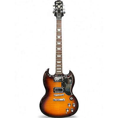 Used 2005 Epiphone G400 Vintage Sunburst Solid Body Electric Guitar