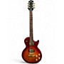 Used 2005 Epiphone Les Paul 100 Bolt On Cherry Sunburst Solid Body Electric Guitar Cherry Sunburst