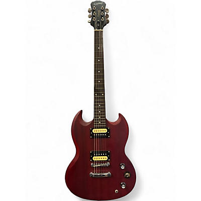 Used 2005 Epiphone SG Special Bolt On Faded Cherry Solid Body Electric Guitar