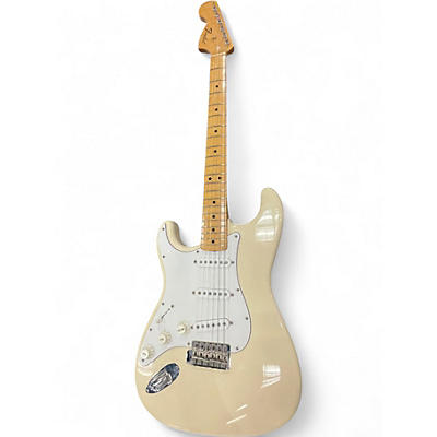 Used 2005 Fender 68 STRATOCASTER LH Olympic White Electric Guitar