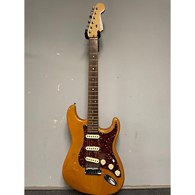 Used 2005 Fender American Deluxe Stratocaster Natural Solid Body Electric Guitar