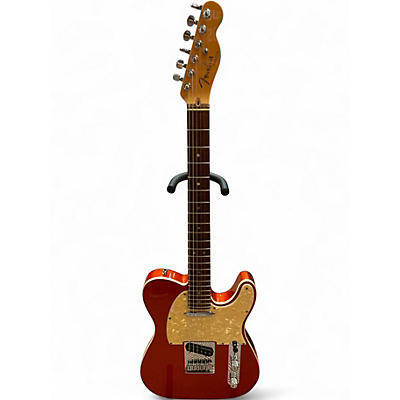 Used 2005 Fender American Deluxe Telecaster Candy Tangerine Solid Body Electric Guitar