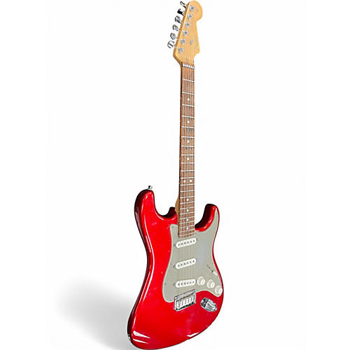 Used 2005 Fender American Special Stratocaster Candy Apple Red Solid Body Electric Guitar Candy Apple Red