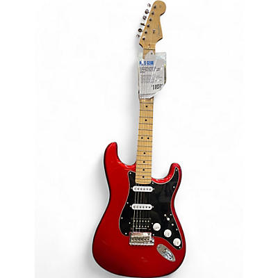 Fender Used 2005 Fender American Standard Stratocaster HSS Candy Apple Red Solid Body Electric Guitar