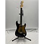 Used Used 2005 Fender American Strat Deluxe Black And Gold Solid Body Electric Guitar Black and Gold